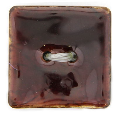 knoop 25 mm vierkant 881 bruin