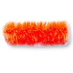 Chenille 6 mm - 30 cm orange 15 stuks 