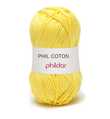 Phildar Phil Coton 4 Citron op=op uit collectie 