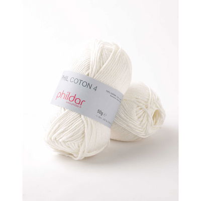 Phildar Phil Coton 4 Craie