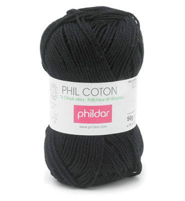 Phildar Phil Coton 4 Noir