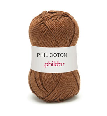 Phildar Phil Coton 4 Havane 0065 - bruin op=op uit collectie 