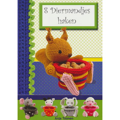 8 dierenmandjes haken