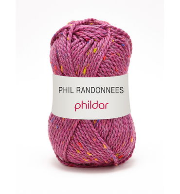 Phildar Phil Randonnees Fuchsia op=op uit collectie 