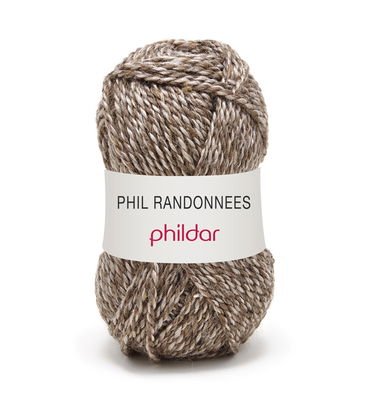 Phildar Phil Randonnees Taupe op=op uit collectie 
