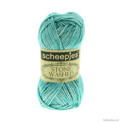 Scheepjes Stone Washed 815 green agate