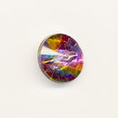 knoop 15 mm diamant gekleurd