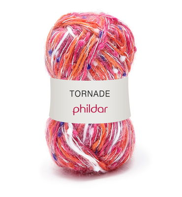 Phildar tornade 0008 framboise op=op 