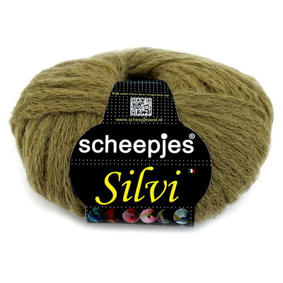 Scheepjes Silvi 0035 leger groen op=op 