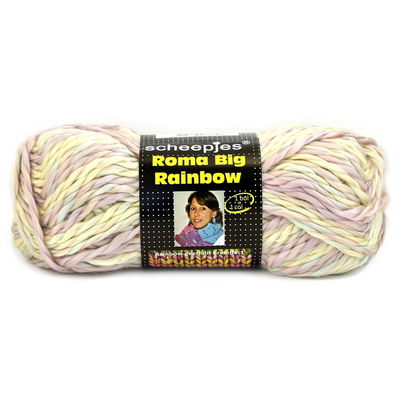 Scheepjes Roma Big rainbow 23 pastel op=op 