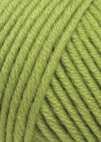 Lang Yarns Merino plus 152.0198 licht linde groen op=op 