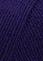 Lang Yarns Merino 150 197.0090 paars blauw op=op 