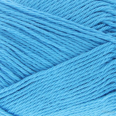Scheepjes Cotton 8 712 aqua blauw op=op uit collectie 