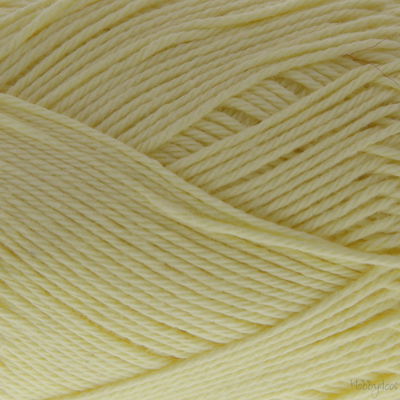 Scheepjes Cotton 8 508 licht geel op=op uit collectie 