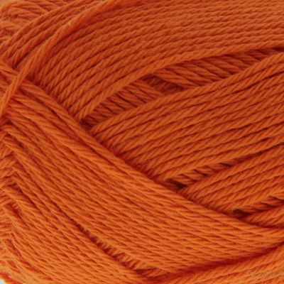 Scheepjes Cotton 8 716 oranje op=op uit collectie 