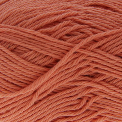 Scheepjes Cotton 8 650 donker zalm op=op uit collectie 