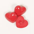 Knoop 16 mm hart rood - 553