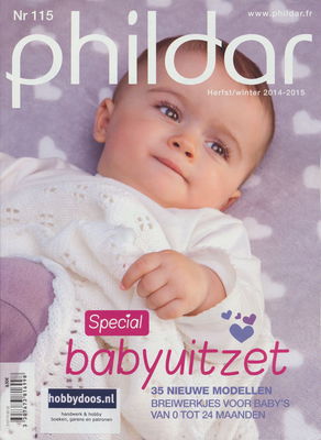 Phildar nr 115 herfst/winter 2014-2015 baby 0-24 maand op=op 