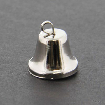 Liberty belletjes 8 mm zilver 10 stuks 