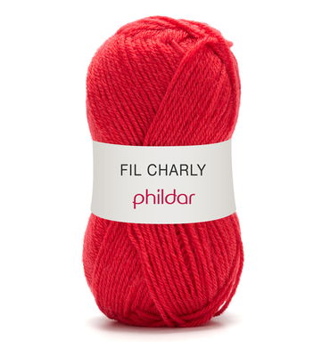 Phildar Phil Coquelicot 0023 - 1127 - rood op=op 