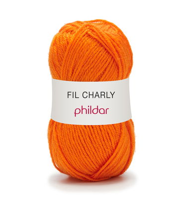 Phildar Charly Mandarine 0026 - oranje op=op 