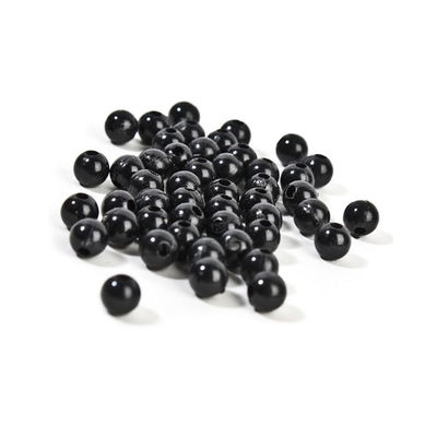 Glasparels 4 mm kleur 1000 zwart