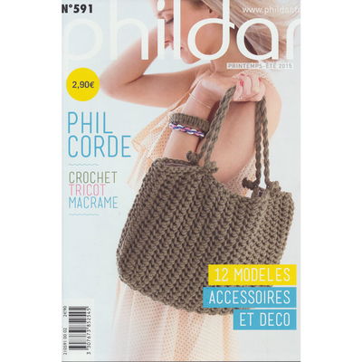 Phildar nr 591 - Phil corde 10 modellen op=op 