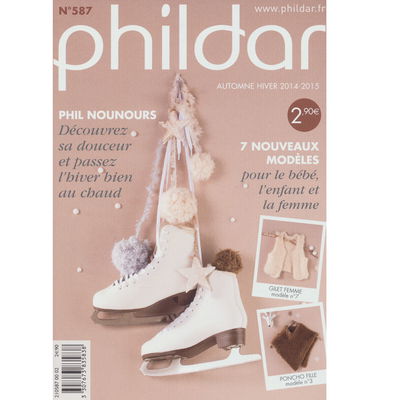 Phildar nr 587 - 7 modellen met Phil Nounours