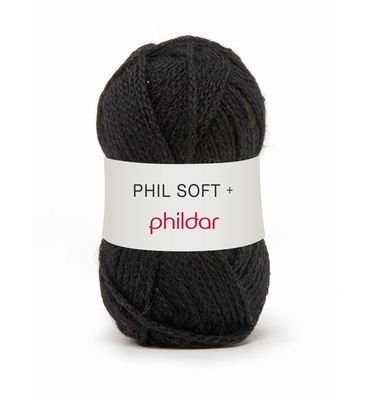 Phildar Phil Soft plus Noir op=op 
