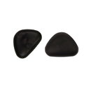 Neus 20 mm rond zwart - naaien (1 stuks) (op=op)