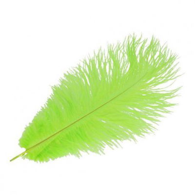 Veer 35 cm ca - groen lime