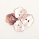 Knoop 15 mm Bloem (blush) - 615