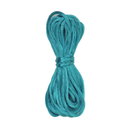 Satijnkoord 3 mm aqua - Kumihimo (5 mtr)
