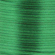 Satijnkoord 3 mm 009 groen - Kumihimo 2.30 mtr 
