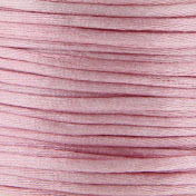 Satijnkoord 3 mm 027 roze - Kumihimo 5 mtr 