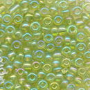 rocailles rainbow 164 lime groen (op=op)