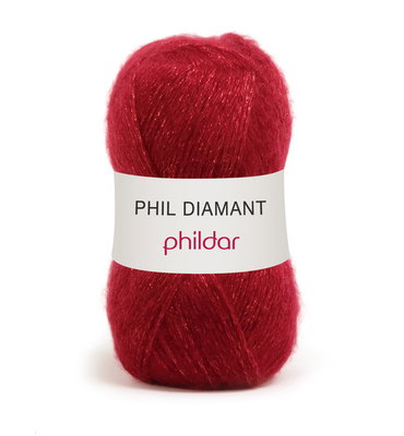 Phildar Phil Diamant Rubis op=op uit collectie 