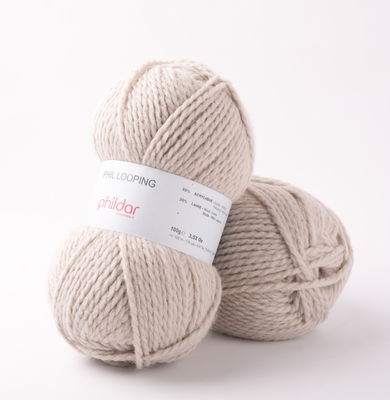 Phildar Phil looping Biche 1264 - 2 op=op uit collectie 