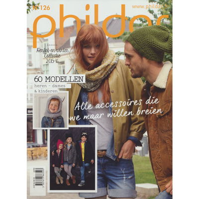 Phildar nr 126 Herfst winter 2015-2016 heren, dames en kinderen op=op 
