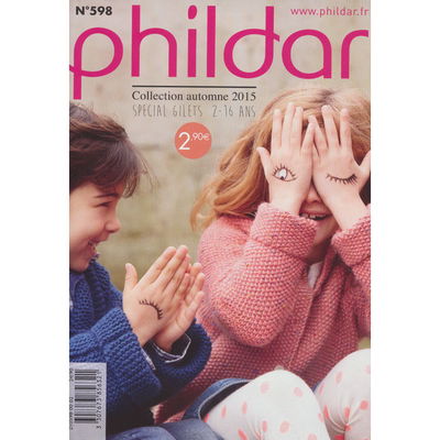 Phildar 598 - vesten en gilets 2-16 jaar