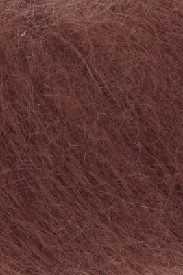 Lang Yarns Mohair luxe 698.0062 rood bruin op=op uit collectie 