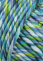 Lang Yarns Merino 50 color 799.0079 - blauw aqua mix op=op 