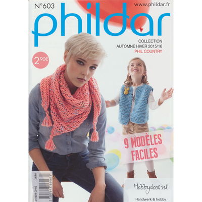 Phildar nr 603 8 eenvoudige modellen