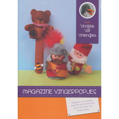 Magazine 15 vingerpopjes op=op uit collectie 
