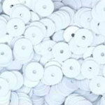 Pailletten 6 mm - Wit 401