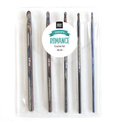 DROPS Pro Romance - haaknaaldenset