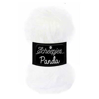 Scheepjes Panda 580 Artic Fox - wit op=op uit collectie 