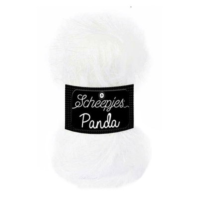 Scheepjes Panda 580 Artic Fox - wit op=op 