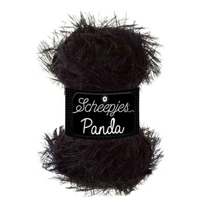 Scheepjes Panda 585 black bear op=op uit collectie 