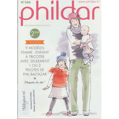 Phildar nr 586 9 modellen van Phil Baltazar p 